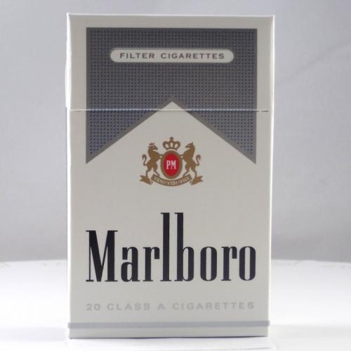 Marlboro Filter Cigarettes, Silver Pack, Mellow Flavor, Cigarettes