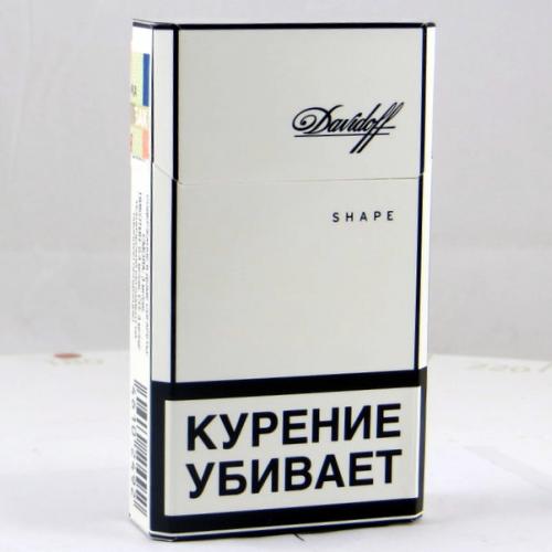 Cigarette Price Yerevan DAVIDOFF SHAPE BLACK FULL CARTON 10x20=200CIGS ...