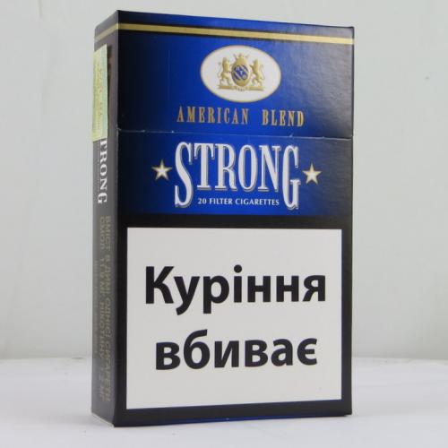 ukrainian cigarettes brands Strong Ukraine W1 01